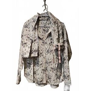 Sleep Sense-Portuguese Flannel-2pc-ski Resort Print-Pajama Set-Soft-XL-EUC